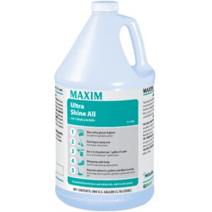 Maxim Ultra Shine All Floor Cleaner 1 Gallon, Sassafras Scent, FC1805
