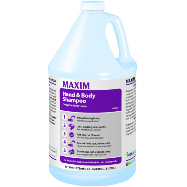 Maxim Hand & Body Shampoo 1 Gallon Herbal Scent HB220