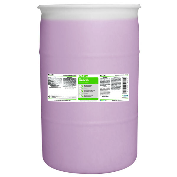 Maxim Showroom Auto Wash & Wax 55 Gallon, Cherry Scent, BA824