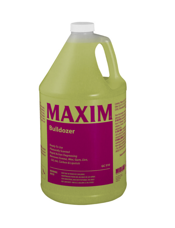 Maxim Bulldozer Degreaser 1 Gallon, Lemon Scent, GC510
