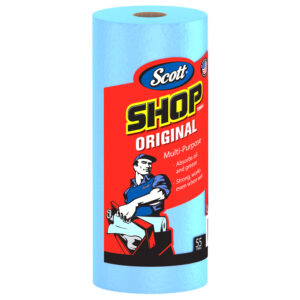 SCOTT Shop Towels On A Roll Blue