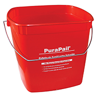 Red Sanitizing Bucket 6 QT