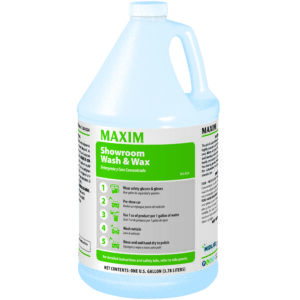 Maxim Showroom Auto Wash & Wax 1 Gallon, Cherry Scent, BA824