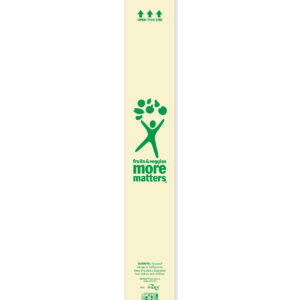 RollStar 16x26 More Matters Corn Produce Roll bag Yellow Tint