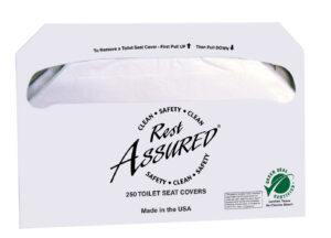 Rest Assured Half Fold Seat Cover Green Seal Certified