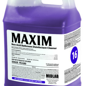 #16 Maxim Non-Acid Disinfectant 64 oz. Floral Scent 6516