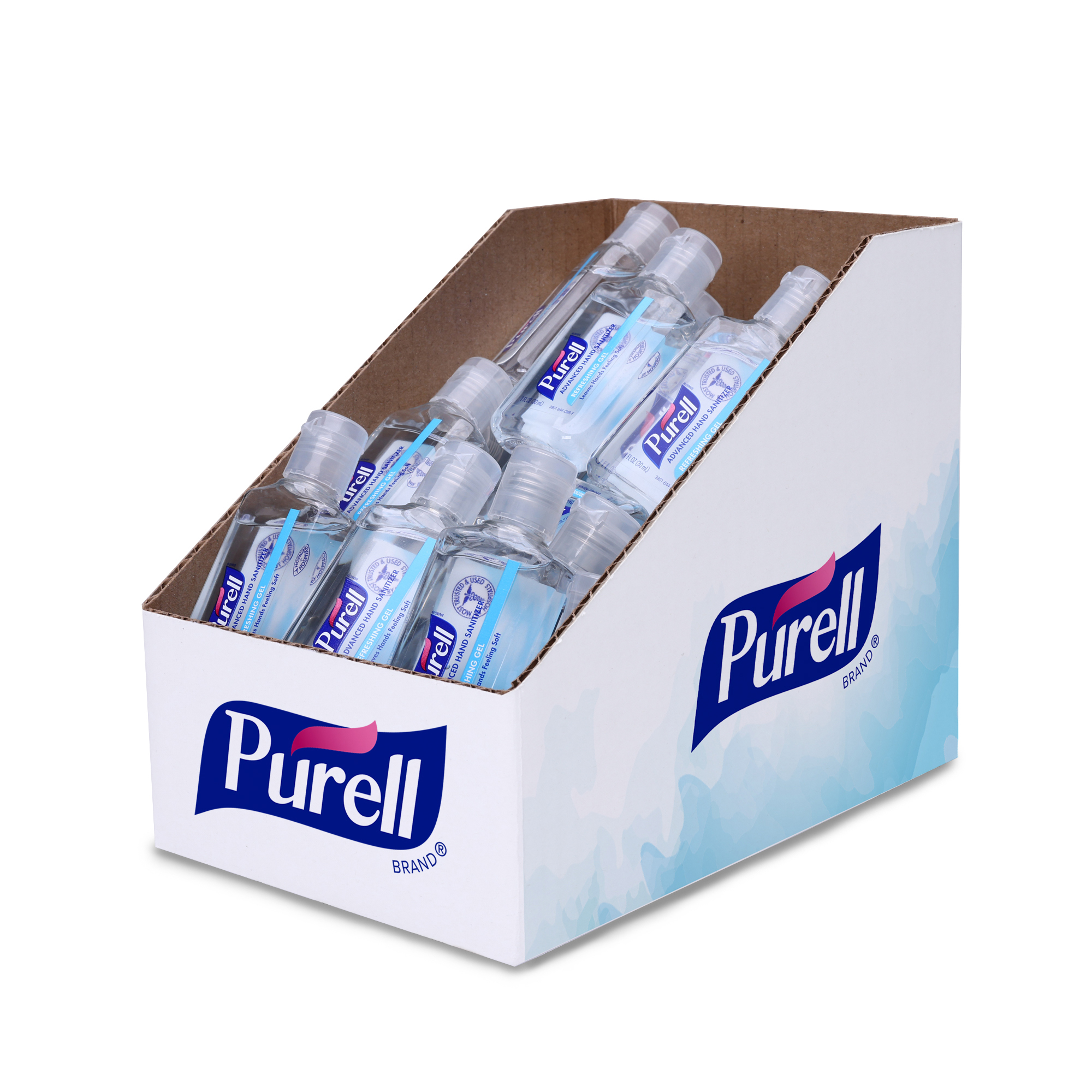 36Ct Display Bowl with 1 fl Oz. Bottle Purell Instant Sanitizer