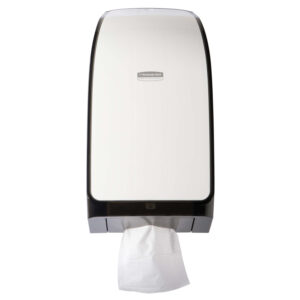 MOD Hygienic Bath Tissue Dispenser White, Interfolded