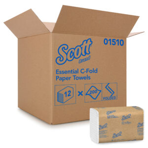 Scott C-Fold Towels White 10.13" X 13.15"