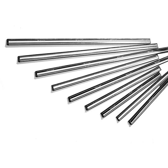 Stainless Steel Channel w/ Rubber 16"