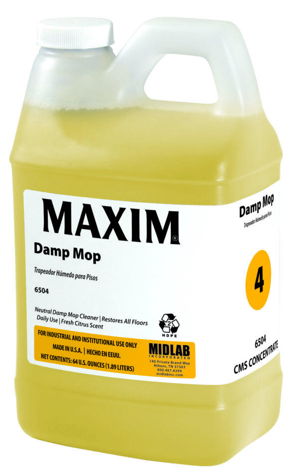 #4 Maxim Damp Mop 64 oz. Orange Scent 6504