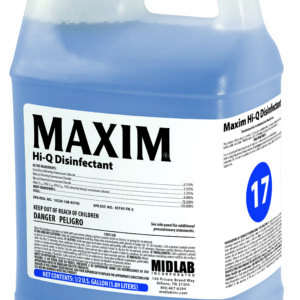 #17 Maxim Hi-Q Disinfectant 64 oz., Floral Scent, 6517