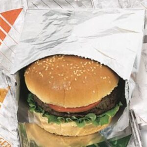 Large Plain Foil Bag 6.5" X 1" X 8"