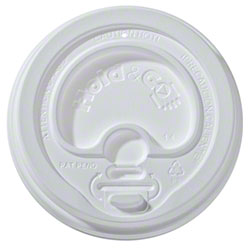 Hold&Go Lock Back White Dome Lid For 12/16/20 oz Insulated Hot Cups