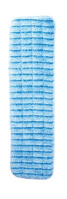 24" Blue Microfiber Scrubber Mop