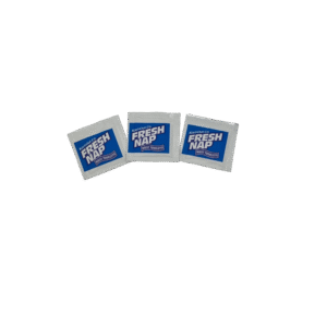 Fresh Nap Moist Towelette 6.5 x 4.75 Blue Graphics