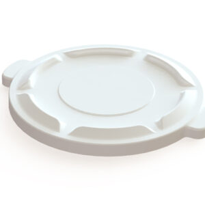 Value Plus Container Lid White 32 Gallon Lid 23.5" x 2"