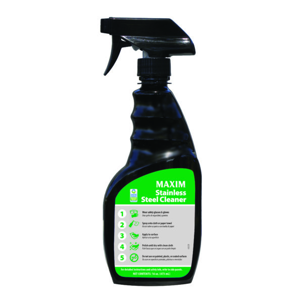 Nattura Stainless Steel Cleaner 16 oz., Light Orange Scent