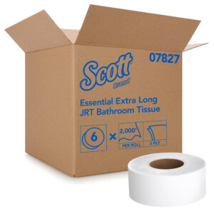 Scott JRT Bathroom Tissue White 3.55" x 2000'