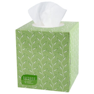 Surpass Boutique Facial Tissue White 8.0" x 8.3"