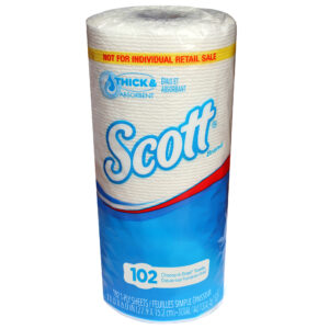 Scott Choose-a-Sheet Paper Towels White 11" x 6" 100 Sheets