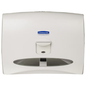 Personal Seat Cover Dispenser White Plastic