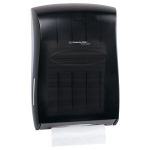 Universal Folded Towel Dispenser Smoke / Grey