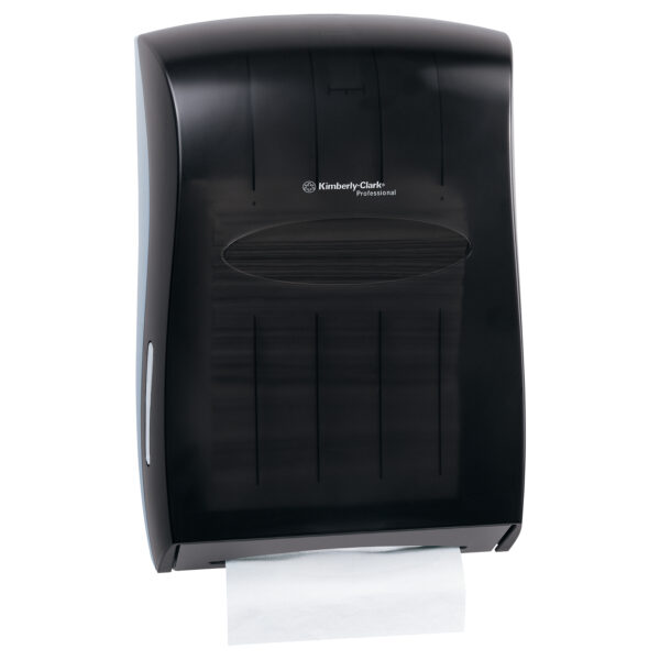 Universal Folded Towel Dispenser Smoke / Grey