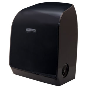 MOD Manual Roll Towel Dispenser Blue Core, Black