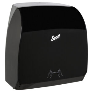 Scott MOD SLIMROLL Towel Dispenser Black, Pink Roll Holders