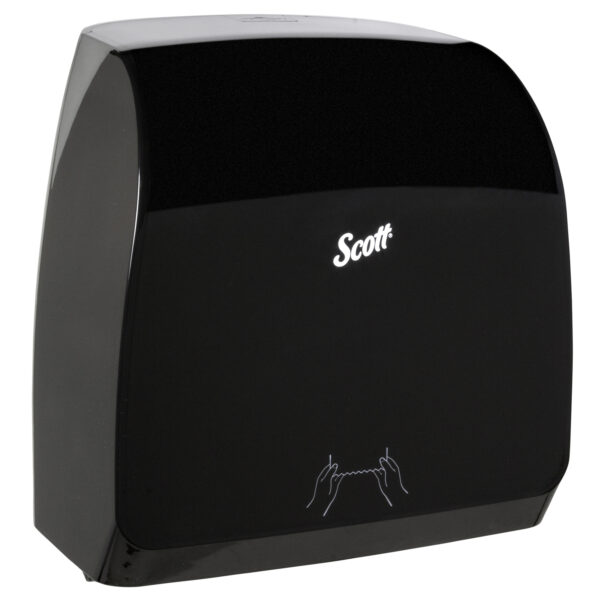 Scott MOD SLIMROLL Towel Dispenser Black, Pink Roll Holders