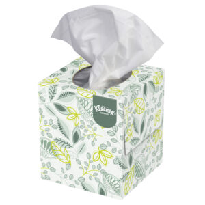 KLEENEX Naturals Facial Tissue White 8.3" x 7.8" 95 Count