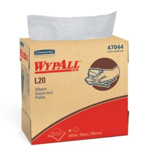 WYPALL L20 Wipers White Pop-Up Box 9.1" x 16.8"