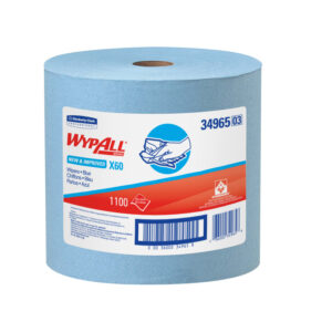 WYPALL X60 Wipers Blue 12.5" x 13.4" 1100 Sheet