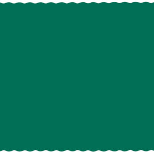 Scallop Edge Linen Emboss Placemat Hunter Green Economy 9.5" X 13.5"