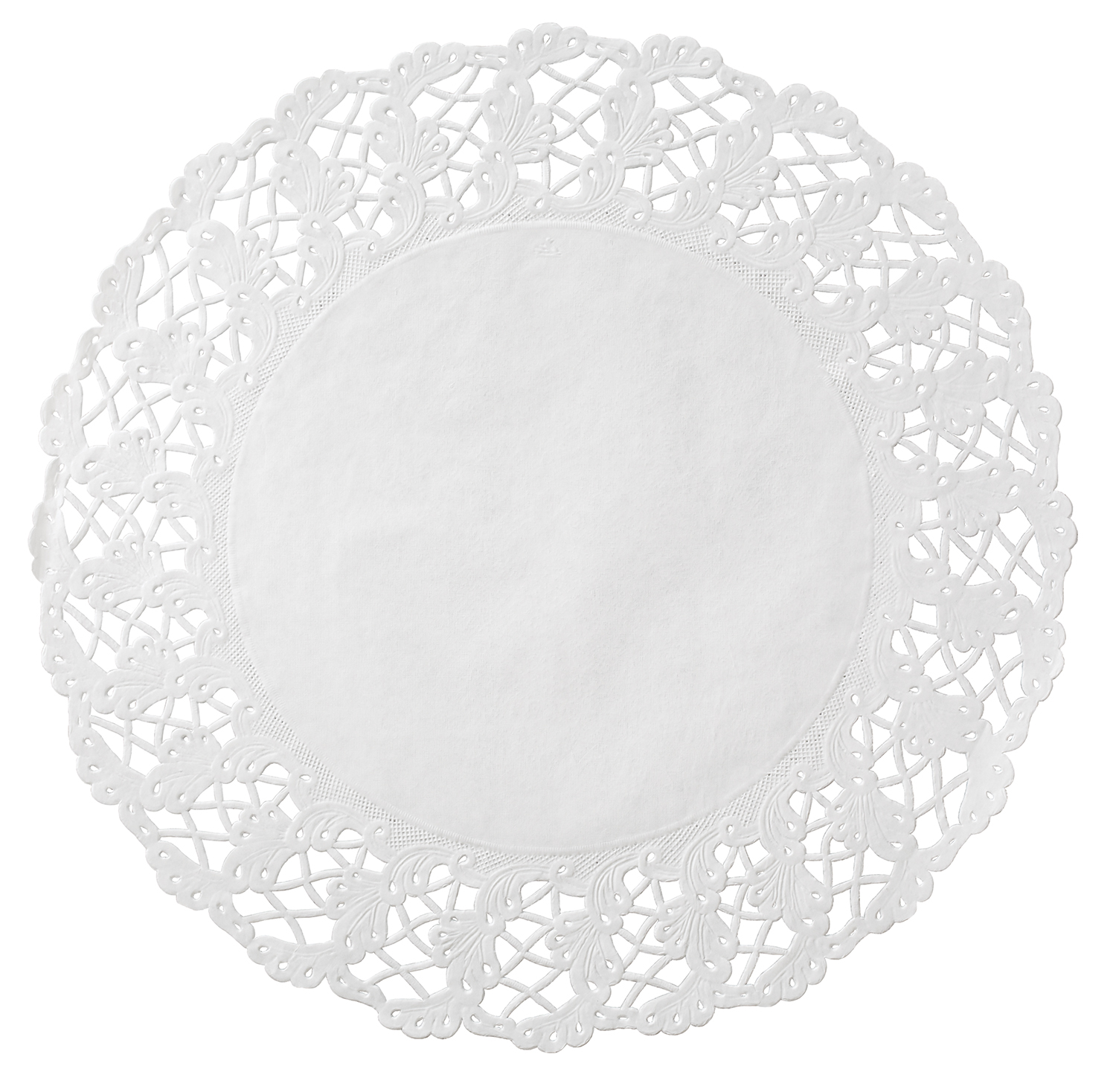 Kenmore Round Cake Lace Doilies White, 14.5"