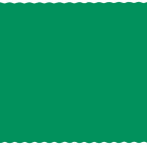 Scallop Edge Linen Emboss Placemat Jade Economy, 9.5" X 13.5"