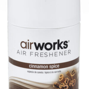 AirWorks Metered Air Fresheners Aerosol Cinnamon Spice
