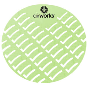 AirWorks Urinal Screens Green; Herbal Mint