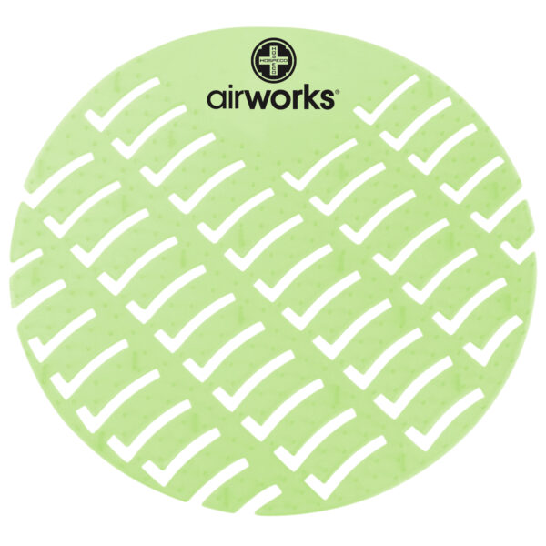 AirWorks Urinal Screens Green; Herbal Mint