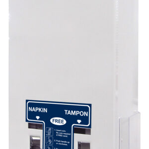 Dual No. 1 Vendor, Free Dispenser Sanitary Napkins & Tampax Tampons