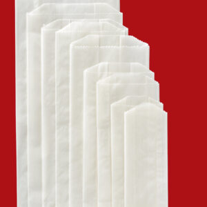 Glassine Bag 3" x 1 3/4" x 6 3/4"   1/2 Lb