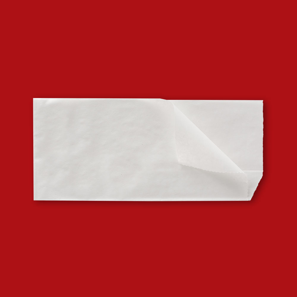 Double Opening Hot Dog Bag 3 1/2" x 2 1/4" x 8 1/4"  Plain