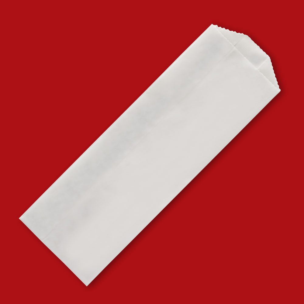 Conventional Hot Dog Bag 3" x 2" x 8 3/4"  Plain