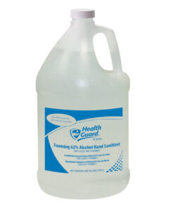Foaming Hand Sanitizer 62% Alcohol Clear w/ No Scent 1 Gallon Pour Top
