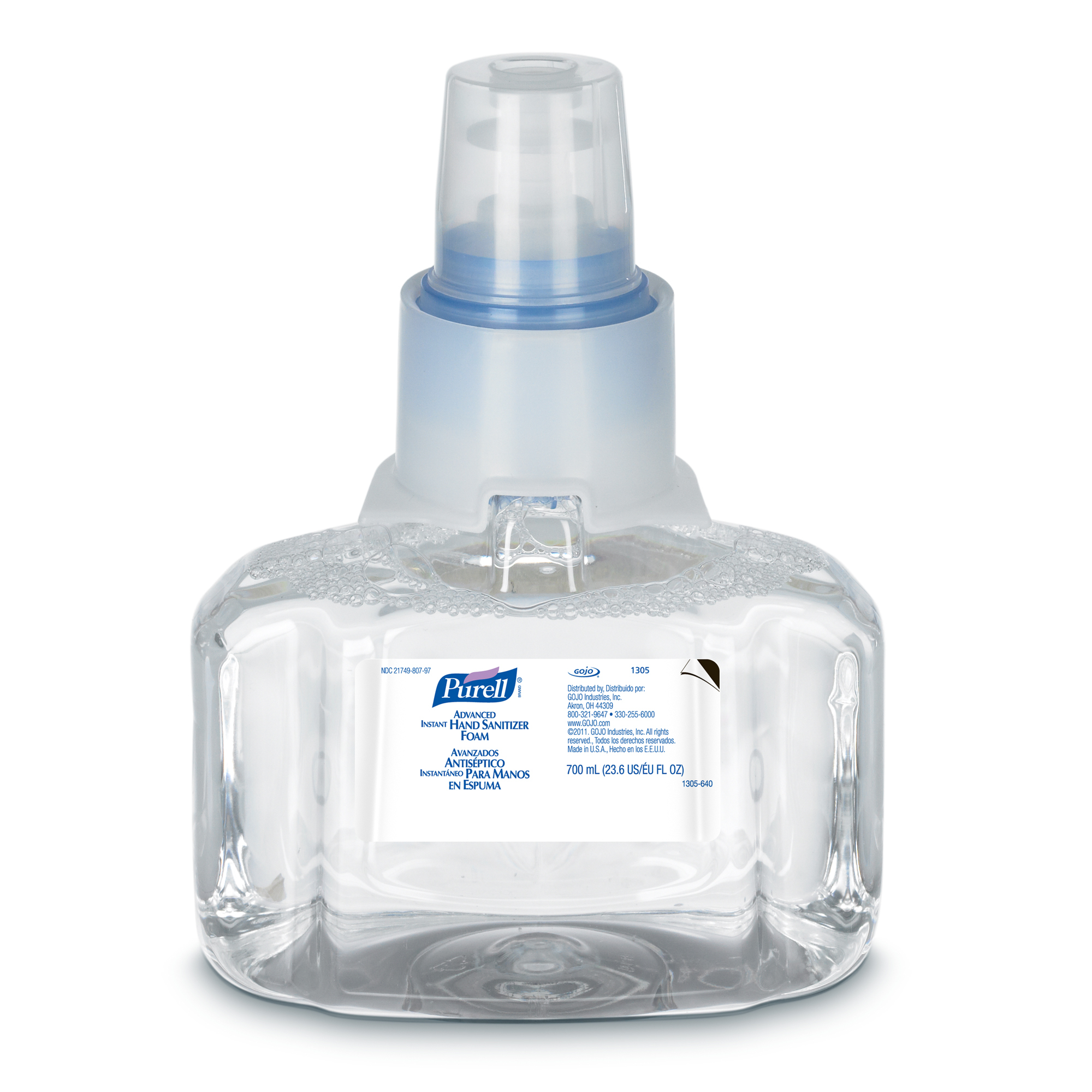 Purell Advanced Instant Hand Sanitizer Foam Refill 700 ml Clear