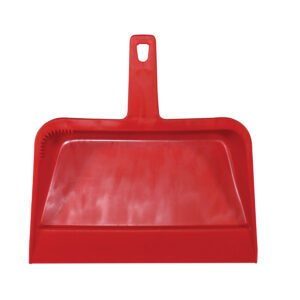 Plastic Heavy Duty Dust Pan 12"   Red