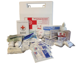 First Aid Kit 50 Person Plastic