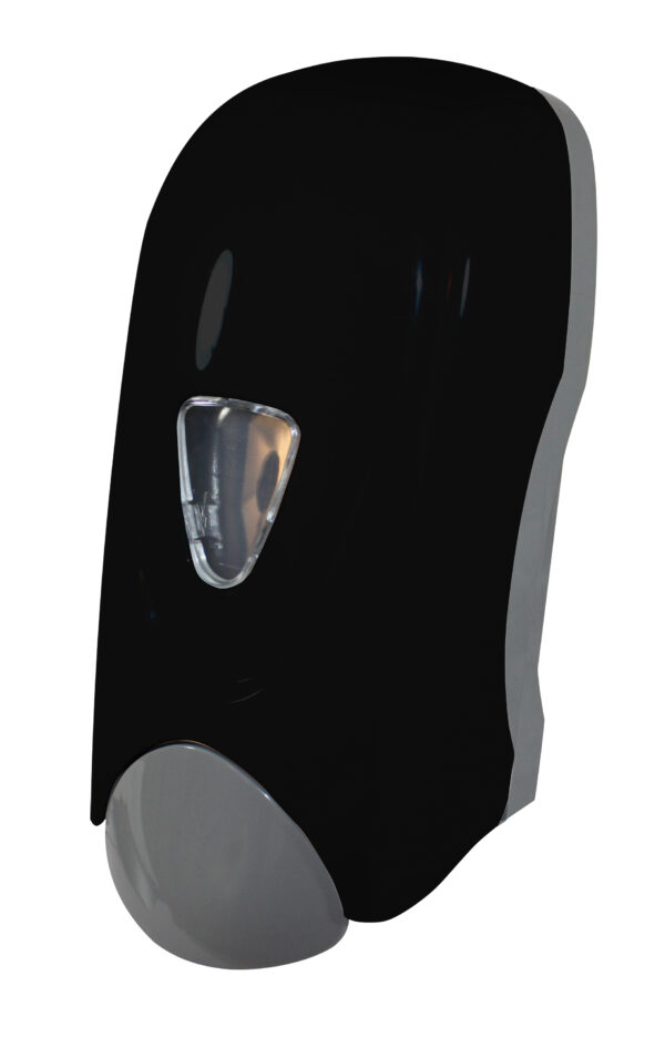 Lotion Soap Dispenser W/Refillable Bottle Black/Gray