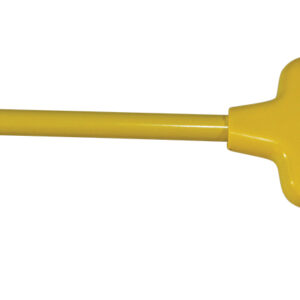 Plastic Broom Angled Small Yellow